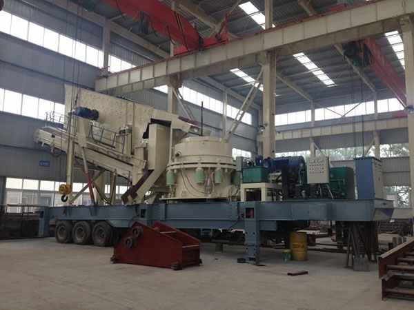 河北全自動移動破碎機建筑垃圾